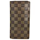 Louis Vuitton Men's Damier Long Wallet
