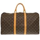 Louis Vuitton Keepall 50 Monogram Boston Bag