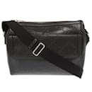 Gucci GG Embossed Black Messenger Bag