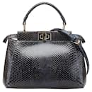 Fendi Peekaboo Small Python 2way bag