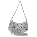 BALENCIAGA luka Goal Hand Bag Leather 2way Pink Silver 695814 Auth 126245M - Balenciaga