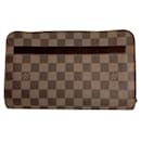 Louis Vuitton Damier Ebene Clutch Bag