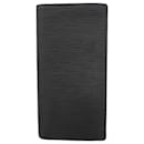 Louis Vuitton Long Wallet Epi Portefeuille Brazza M60622 Noir