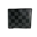 Louis Vuitton Bi-fold Wallet in Damier Graphite