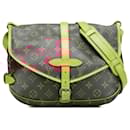 Louis Vuitton Brown Monogram Saumur 25