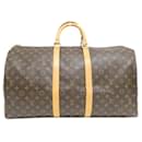 Louis Vuitton Keepall Monogram Boston Bag