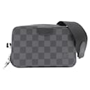 Louis Vuitton Alpha Wearable Wallet Damier Graphite Shoulder Bag