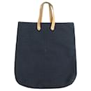 Hermes Amedaba Canvas Leather Tote Bag - Hermès
