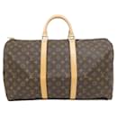 Louis Vuitton Keepall Monogram Boston Bag