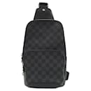 Louis Vuitton Avenue Sling Bag Damier Graphite Shoulder Bag