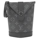 Louis Vuitton Monogram Eclipse Envelope Pouch Shoulder Bag