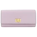Fendi Peekaboo Calfskin Long Wallet