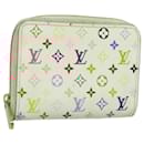 LOUIS VUITTON Monogram Multicolor Zippy Coin Purse White M93741 LV Auth 129807 - Louis Vuitton