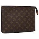 LOUIS VUITTON Monogram Poche Toilette 26 Pouch M47542 LV Auth 128687 - Louis Vuitton