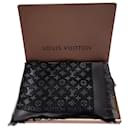 Louis Vuitton Monogram Shine Noir Large Stole