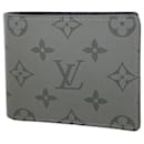 Louis Vuitton Monogram Eclipse Reverse Slender Portefeuille Wallet