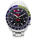Seiko Grand V192-0AH0 Navy Dial Men's Watch