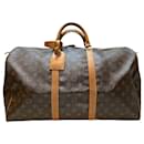 Louis Vuitton Keepall Monogram Boston Bag