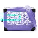Louis Vuitton Soft Trunk Leather Mesh Shoulder Bag