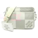 Louis Vuitton Trio Messenger Leather Bag