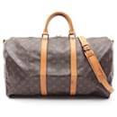 Louis Vuitton Keepall Bandouliere Monogram Boston Bag