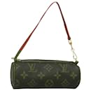 LOUIS VUITTON Monogram Papillon Pouch LV Auth 128410 - Louis Vuitton