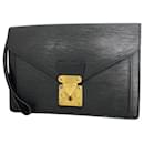 Louis Vuitton Epi Leather Pochette Serie Dragonne Clutch Bag