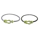 NEW FRED FORCE 10 MM 0B0156 T15 RUBY SAPPHIRE 18K ROSE GOLD BANGLE - Fred