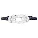 Fred bracelet, 'Force 10' in white gold, diamonds.