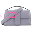 JACQUEMUS - Jacquemus Le Bambinou shoulder bag in pink leather
