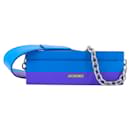 JACQUEMUS - Ciuciu Jacquemus shoulder bag in blue leather