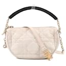 DIOR - Vibe Hobo Dior shoulder bag in white cannage leather