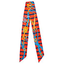 HERMÈS - Twilly Brides De Gala Hermès in multicolored silk