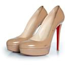 Christian Louboutin, Beige Bianca pumps