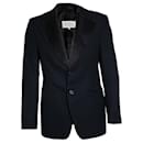 Maison Margiela, Black single breasted blazer - Autre Marque
