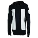 11 Boris Bidjan, striped black hoodie - Autre Marque
