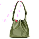 Louis Vuitton Red Epi Petit Noe