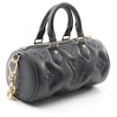Louis Vuitton Papillon BB Bubblegram Noir Handbag