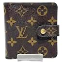 Louis Vuitton Compact Zip Monogram Wallet