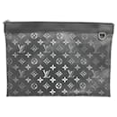 Louis Vuitton Monogram Eclipse Pochette Discovery Clutch Bag