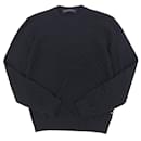 Louis Vuitton Damier Sweater Black Wool S