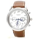 Arceau Chrono watch (model AR4.910). - Hermès