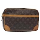 LOUIS VUITTON Monogram Compiegne 28 Clutch Bag M51845 LV Auth BA3891 - Louis Vuitton