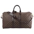 Louis Vuitton Damier Keepall Bandoulière 45 Travel Bag