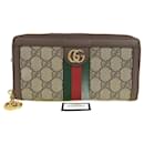 GUCCI Ophidia Sherry Line GG Marmont Zip Around Wallet - Gucci
