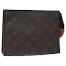 LOUIS VUITTON Monogram Poche Toilette 19 Pouch M47544 LV Auth 130051 - Louis Vuitton