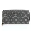 Louis Vuitton Monogram Denim Zippy Wallet