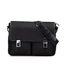 Gucci Black Nylon Canvas Messenger Bag