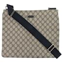 Gucci 201446 GG Supreme Navy Shoulder Bag