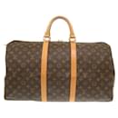 Louis Vuitton Keepall 50 Monogram Boston Bag